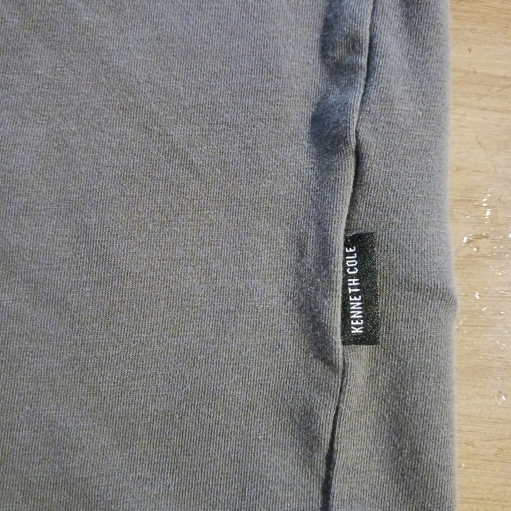 Kenneth Cole Mens XL Longsleeve Gray Minimalist Monochrome EUC - Picture 9 of 11